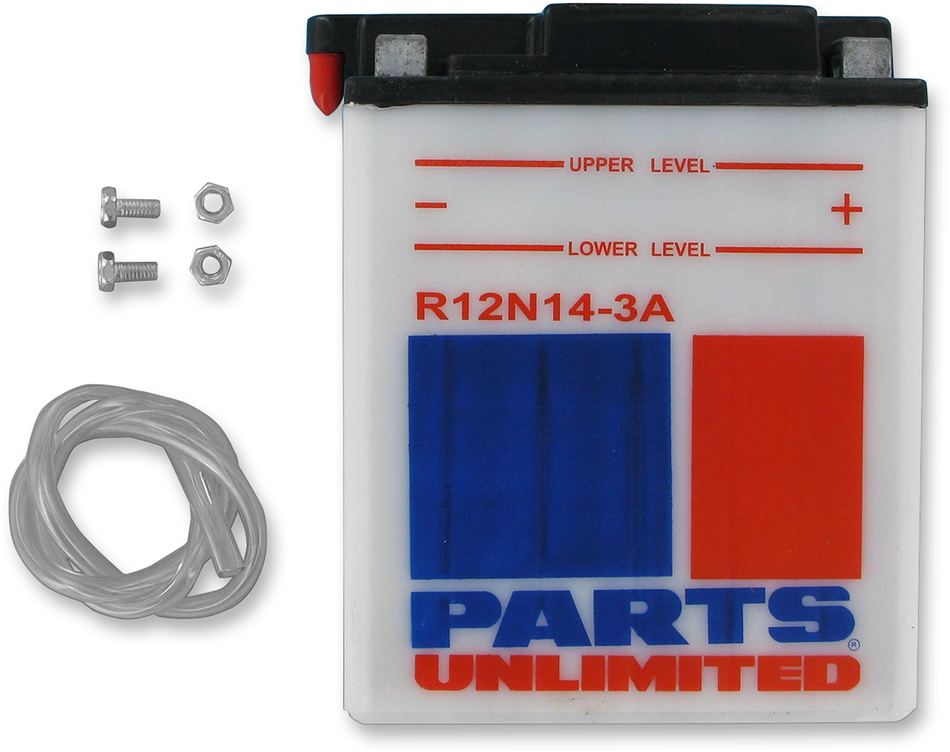 Parts Unlimited Batería Convencional 12n14-3a 