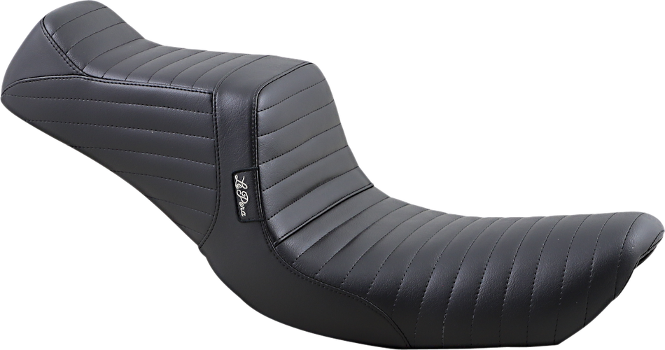 LE PERA Tailwhip Seat - Pleated - Black - FXD '99-'03 LN-581PT