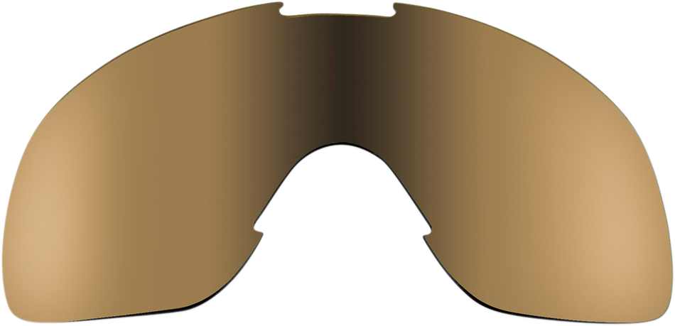 BILTWELL Overland Goggle Lens - Gold/Brown Mirror 2112-42