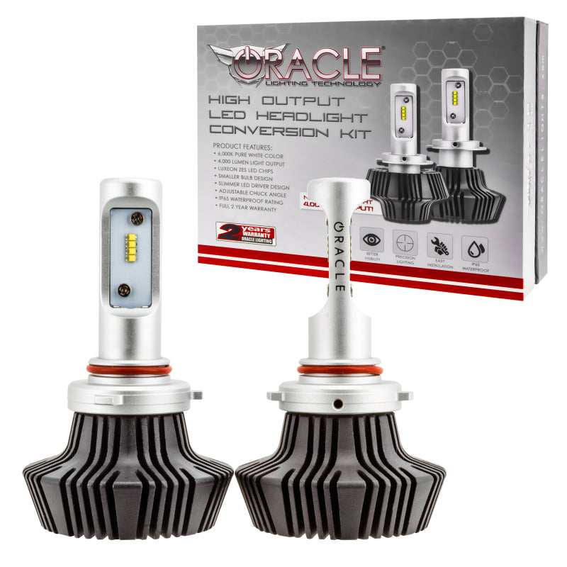 Oracle 9005 4000 Lumen LED Headlight Bulbs (Pair) - 6000K 5239-001