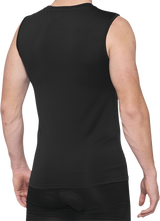 100% Basecamp Sleeveless Shirt - Black - Large 40046-00002