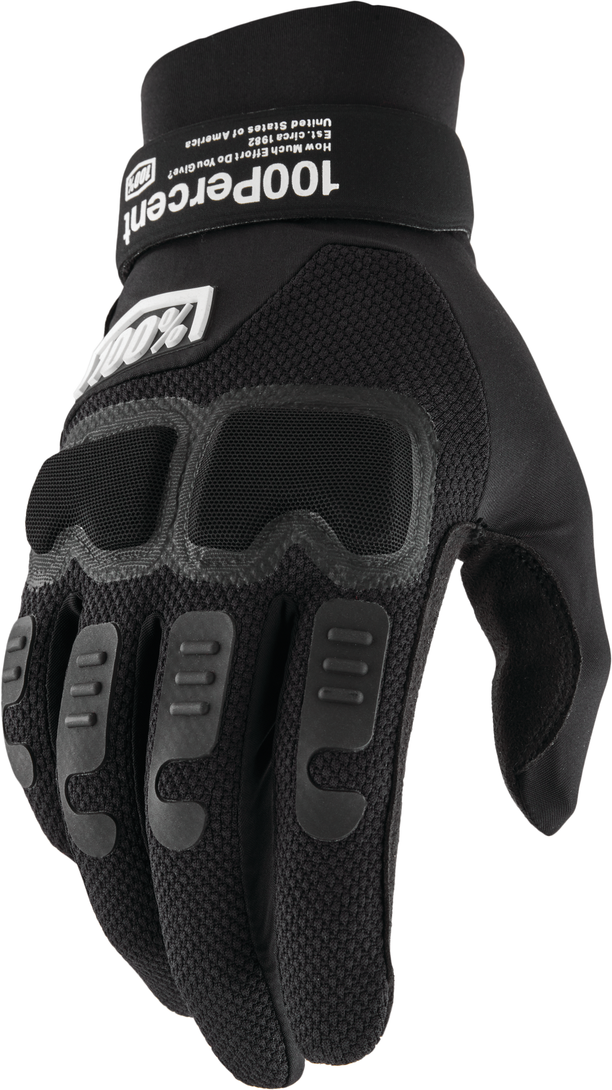 100% Langdale Gloves Black 2x 10029-00005