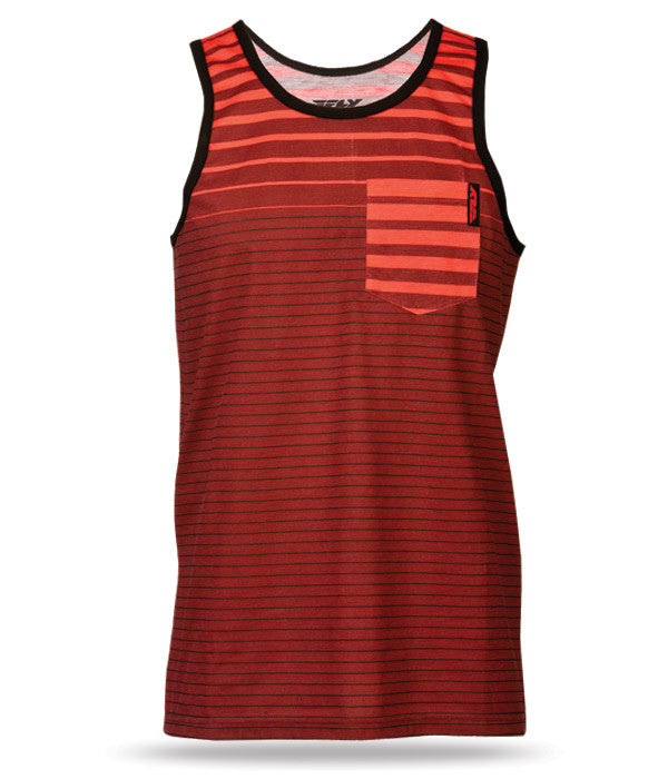 FLY RACING Stoked Tank Red L 353-9012L