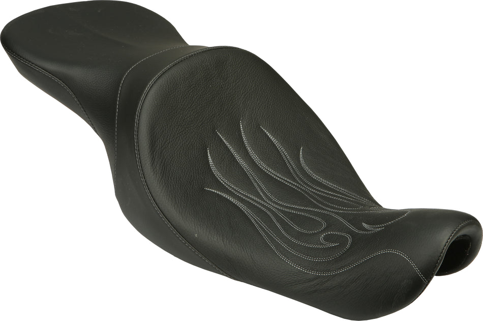 HARDDRIVE Highway 2-Up Xl Seat (Flame) 19-611F