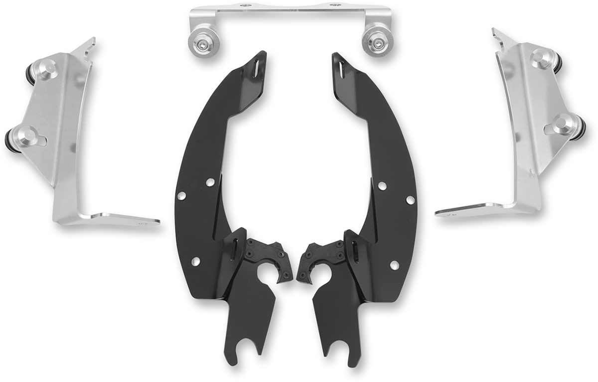 MEMPHIS SHADES Batwing Trigger Lock Mounting Kit - VN 900C - Black MEK1912