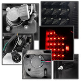 Xtune Dodge Ram 02-06 1500 / Ram 2500/3500 03-06 LED Tail Light Black Smoke ALT-JH-DR02-LED-BKSM 5077509