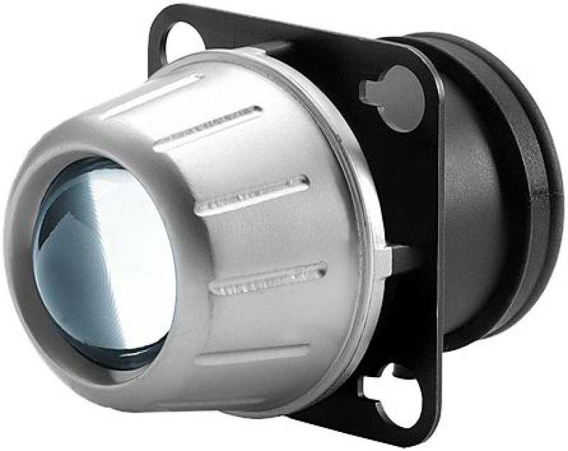 Hella Micro DE Premium Halogen H7 Low Beam 12V SAE Lo Headlamp w/ Bulb and Stone Shield LA009071081