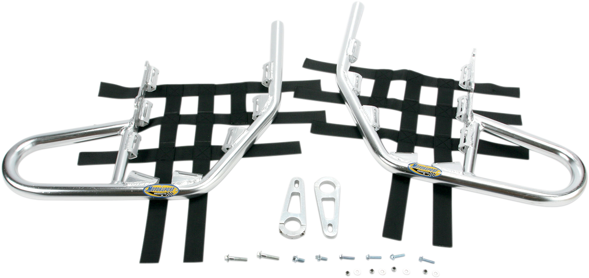 MOTORSPORT PRODUCTS Nerf Bars - Banshee 350 - Silver 81-3501