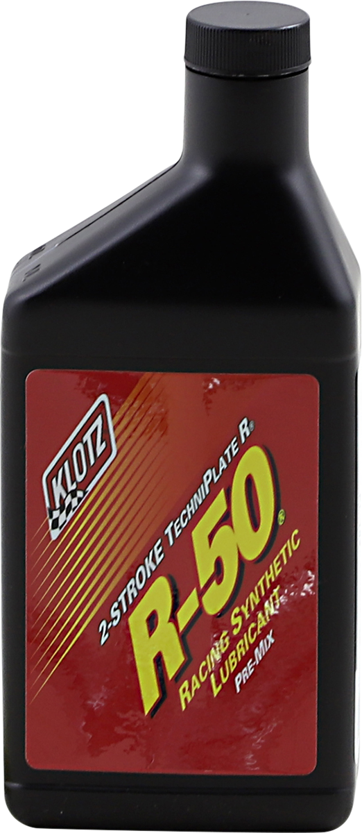KLOTZ OIL R-50 Racing TechniPlate Synthetic 2-Stroke Premix Oil - 1 US pint KL-102