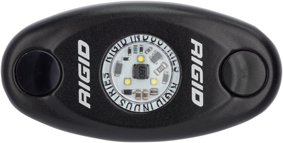 RIGID INDUSTRIES A-Series High Power Light - Black - Amber 480333