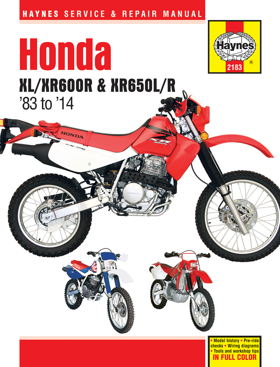 HAYNES Manual - Honda XL600R/XR600R M2183