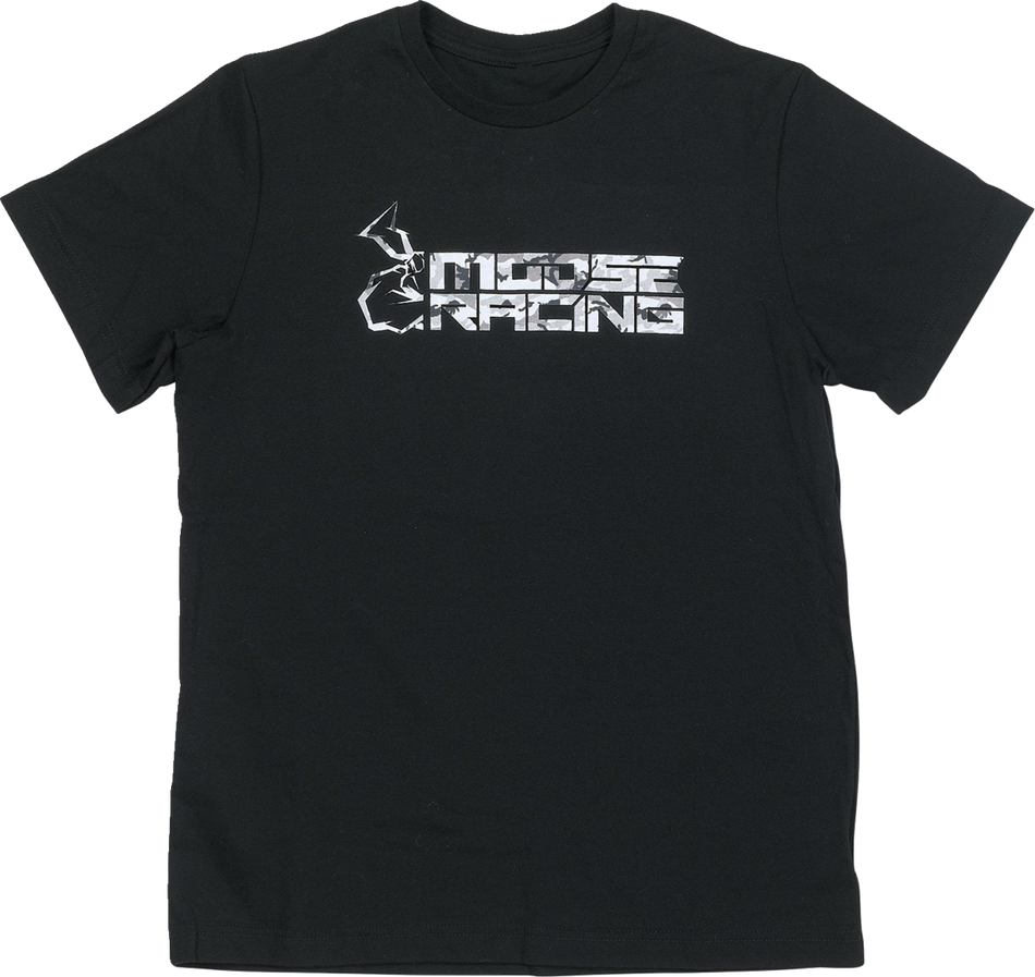 MOOSE RACING Camiseta de camuflaje juvenil - Negro - XL 3032-3685 