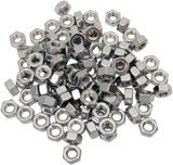 DRAG SPECIALTIES 1/4"-28 Chrome Hex Nut MPB165