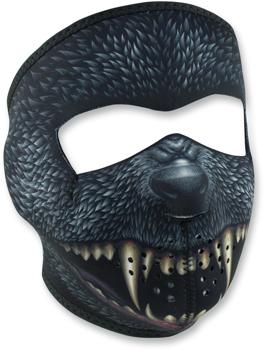 ZAN HEADGEAR Full-Face Mask - Silver Bullet WNFM416