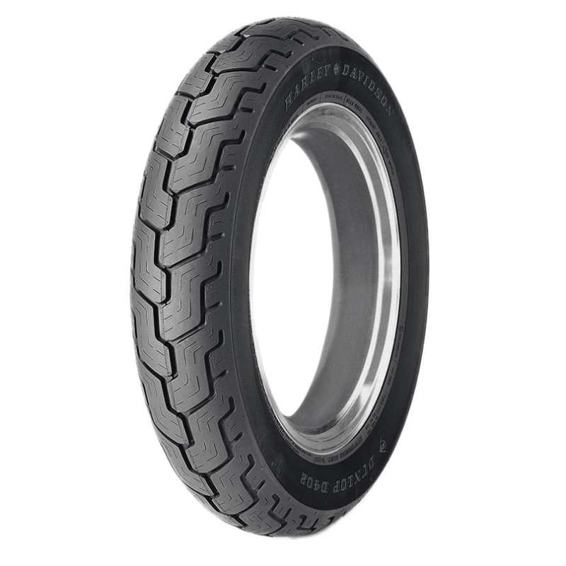 Dunlop D402 Rear Tire - MU85B16 M/C 77H TL - Narrow Whitewall 45006751