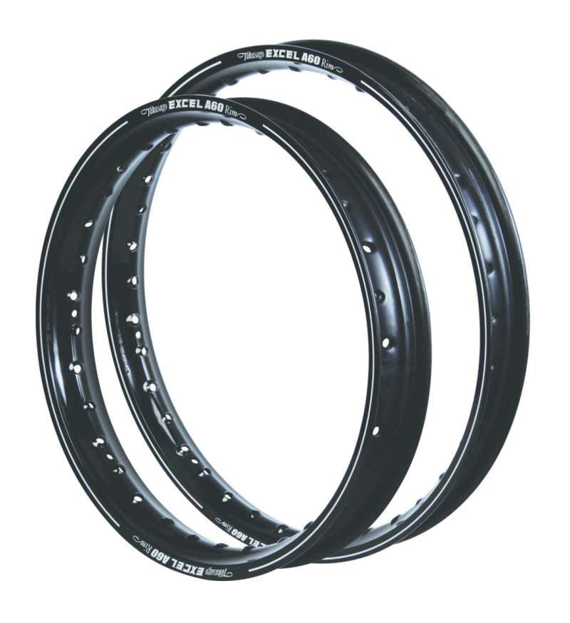 Excel A60 Rims 18x2.15 32H - Black FEK611