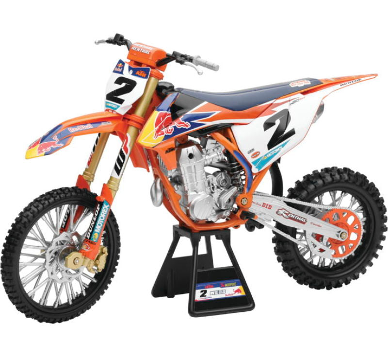 New Ray Toys Red Bull KTM 450SX-F (Cooper Webb #2)/ Scale - 1:6 49683