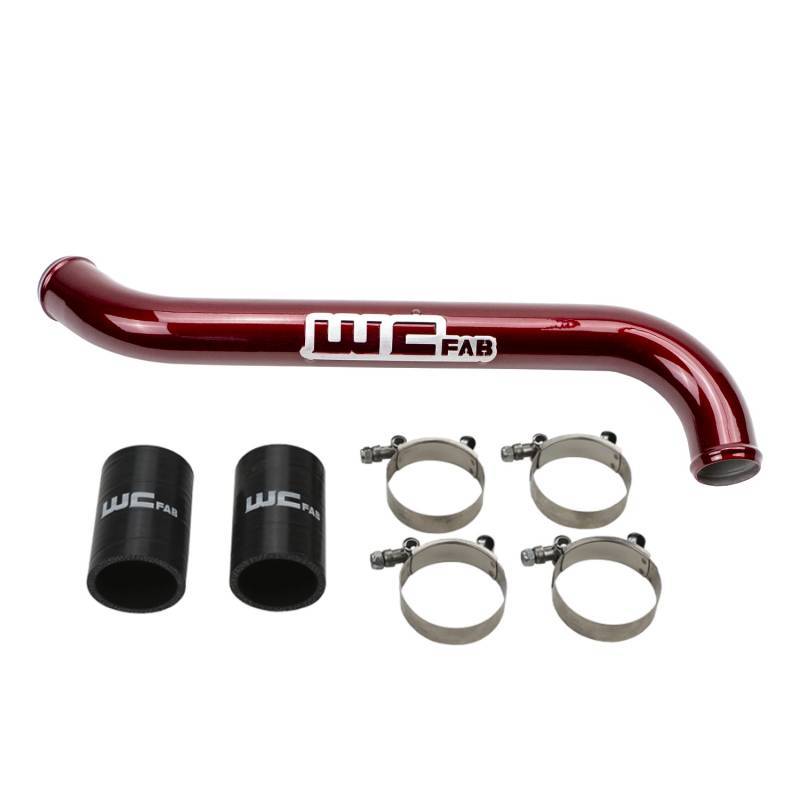 Wehrli 11-16 Chevrolet 6.6L LML Duramax Upper Coolant Pipe - Gloss Black WCF100696-GB