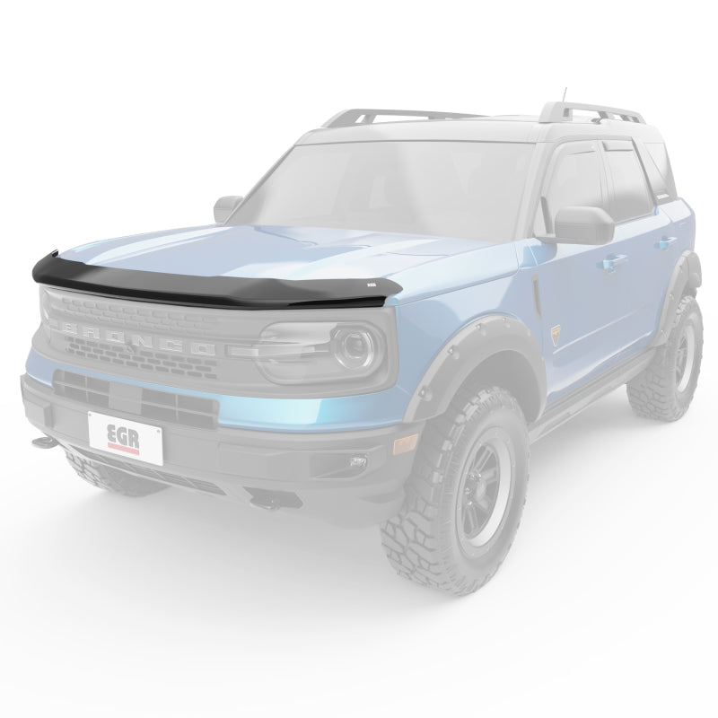 EGR 21-22 Ford Bronco Sport Superguard Hood Shield - Matte Black (303565) 303565