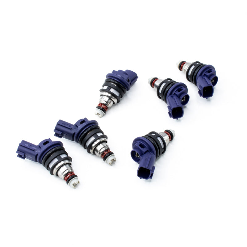 DeatschWerks 96-99 Nissan I30 VQ30 / RB25DET / Maxima VQ30de / 300zx 370cc Side Feed Injectors 01J-00-0370-6