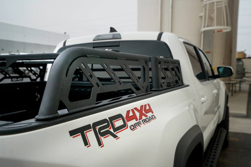 DV8 Offroad 20-22 Jeep Gladiator JT / 05-21 Toyota Tacoma Overland Bed Rack - 2pc. Adjustable RRUN-01