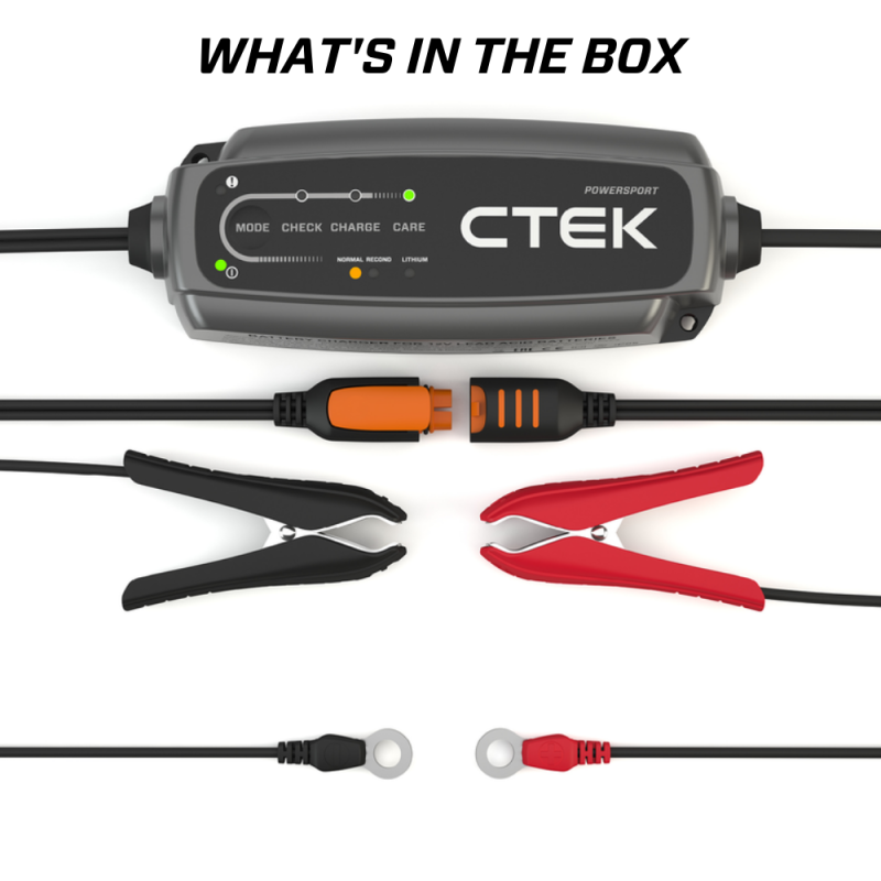 CTEK Battery Charger - CT5 Powersport - 2.3A K40-339