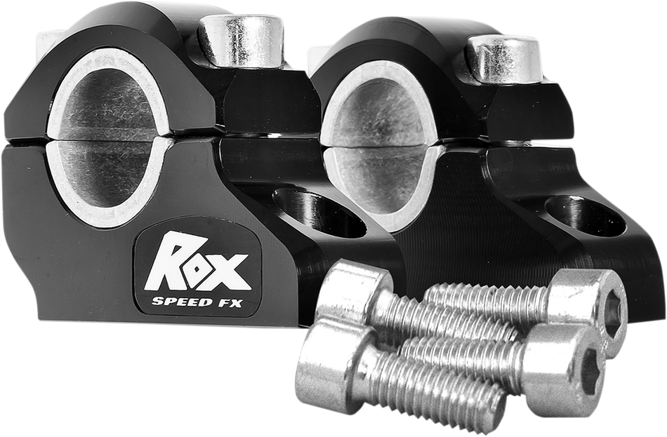 ROX SPEED FX Risers - Elite - 1-1/4" - Black 3R-B12POEK