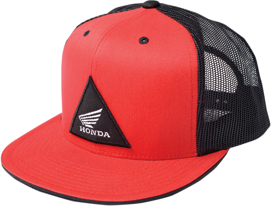 FACTORY EFFEX Honda TRI Snapback Hat - Black MESH MAYBE RED OR BLACK 18-86200