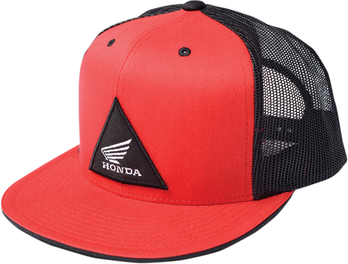 FACTORY EFFEX Honda TRI Snapback-Mütze – Schwarzes Netz, vielleicht rot oder schwarz, 18-86200 