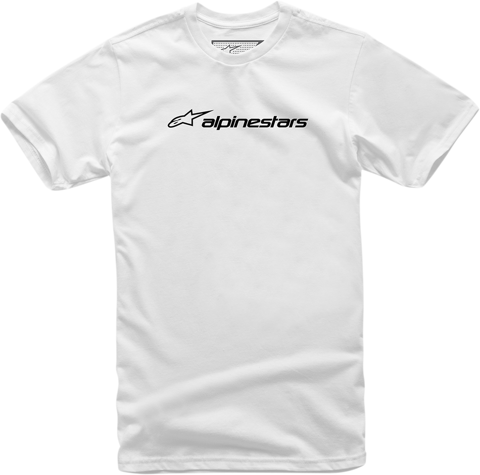 ALPINESTARS Linear Combo T-Shirt - White/Black - 2XL 12137200220102X