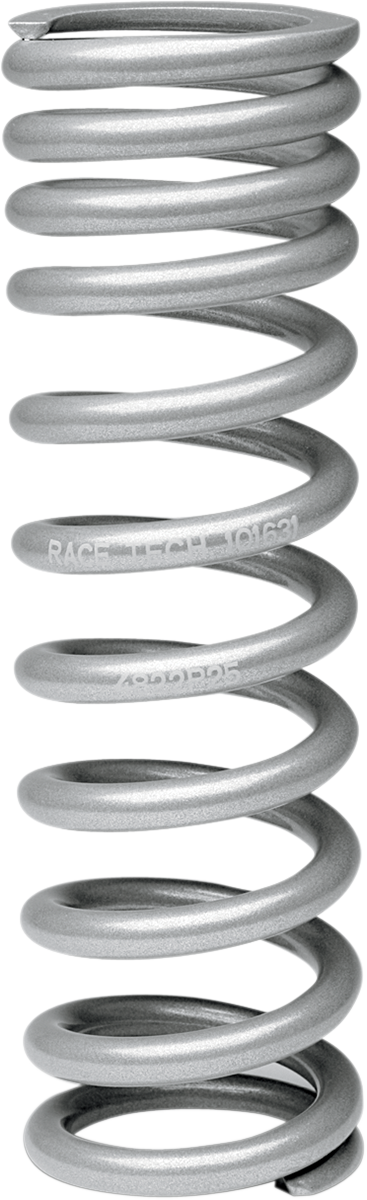 RACE TECH Progressively Wound Shock Spring - Gray - P25 - Spring Rate 215 lbs/in - 308 lbs/in SRSP 4822P25