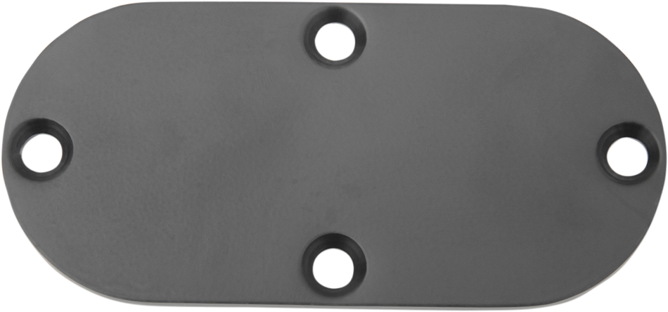 DRAG SPECIALTIES Inspection Cover - Matte Black 14009B