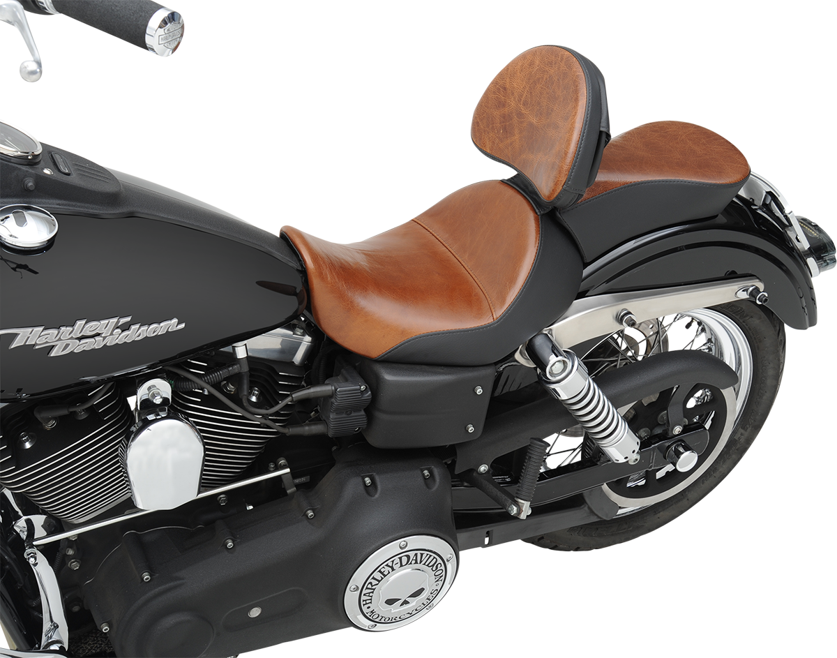 SADDLEMEN Pillion Pad - Renegade Lariat - Brown 806-04-016B