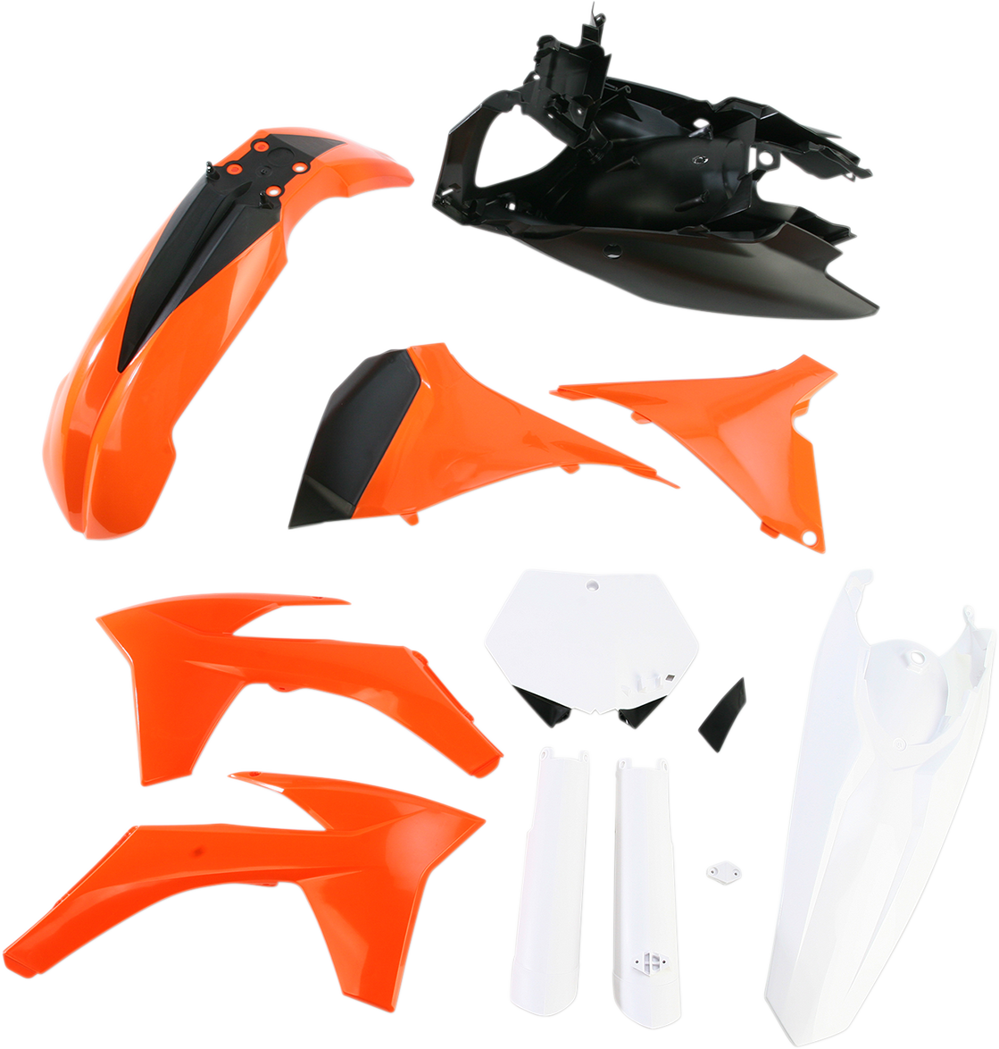 ACERBIS Full Replacement Body Kit KTM 250 OEM '11 Orange/Black/White 2205282882