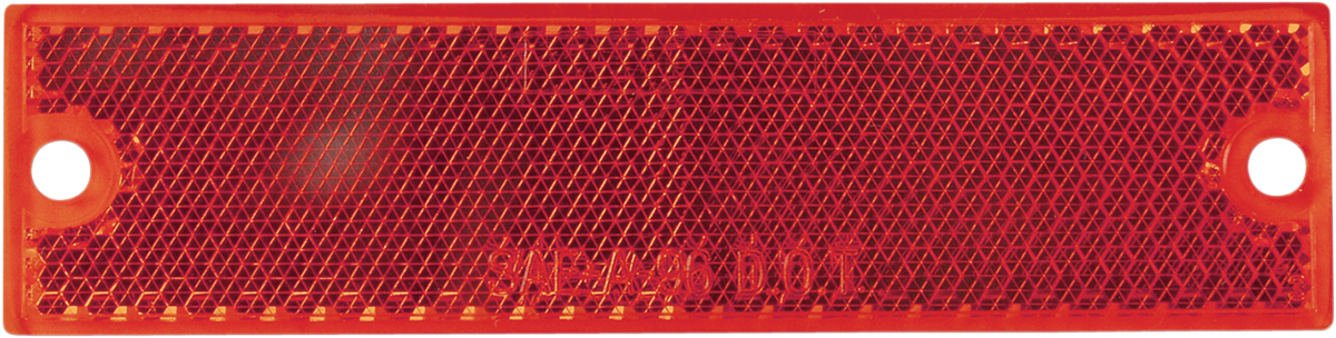 OPTRONICS INC. Reflector rectangular de repuesto - Rojo RE-15RK 