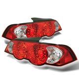 Spyder Acura RSX 02-04 LED Tail Lights Red Clear ALT-YD-ARSX02-LED-RC 5000385