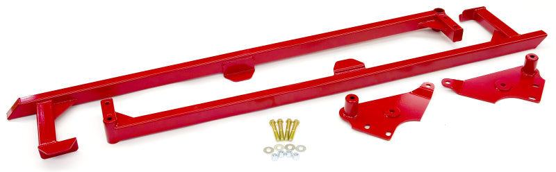 BMR 04-06 GTO Weld-On Boxed Subframe Connectors - Red SFC007R