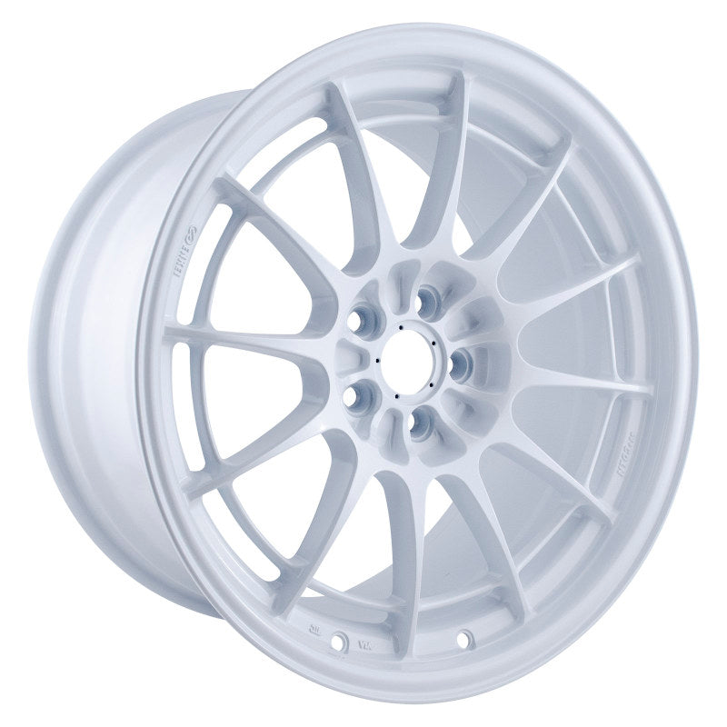 Enkei NT03+M 18x9.5 5x114.3 40mm Offset 72.6mm Bore Vanquish White Wheel (MOQ of 40) 3658956540WP