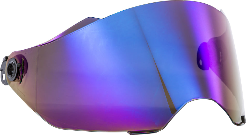 FLY RACING Trekker Shield Blue Mirror 73-31355