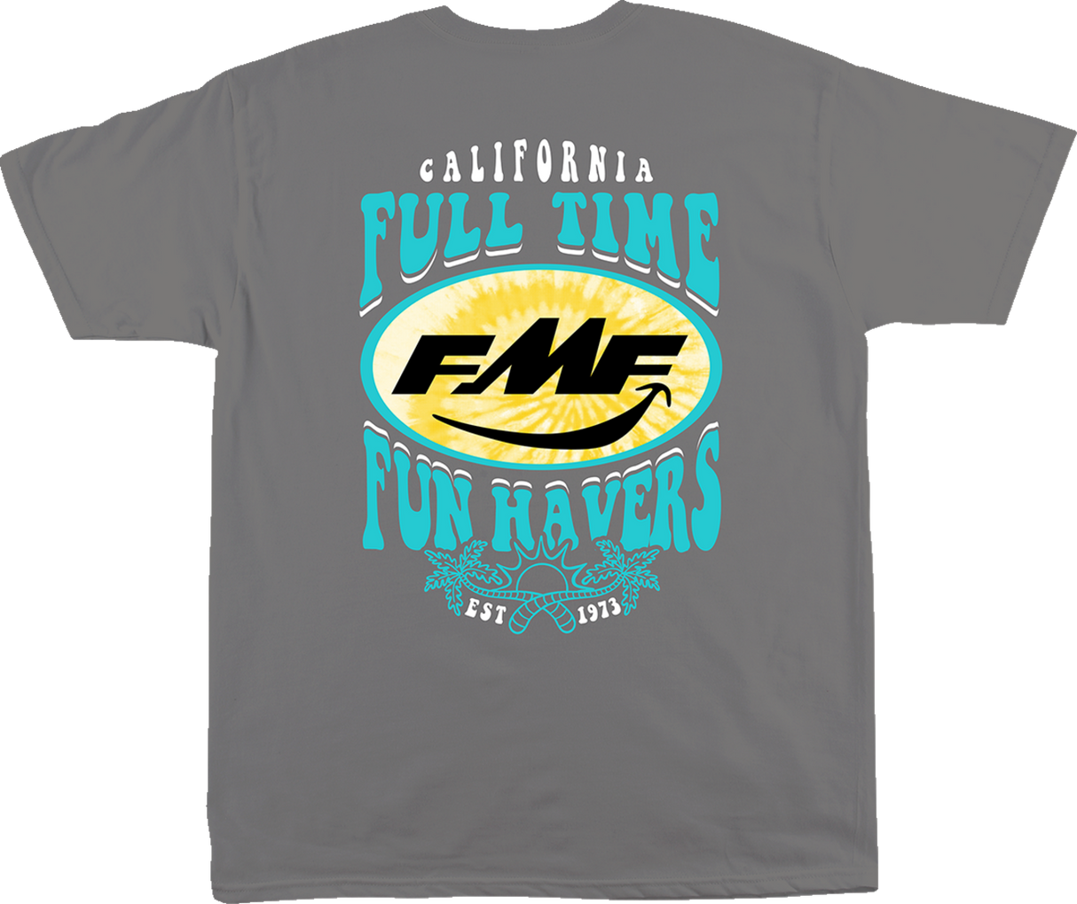 FMF Fun Dayz T-Shirt - Medium Gray - Small SP23118909MGRS 3030-23067