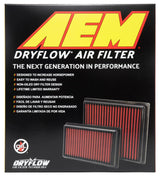 AEM 10-18 Lexus RX350 V6-3.5L F/I DryFlow Air Filter 28-20443