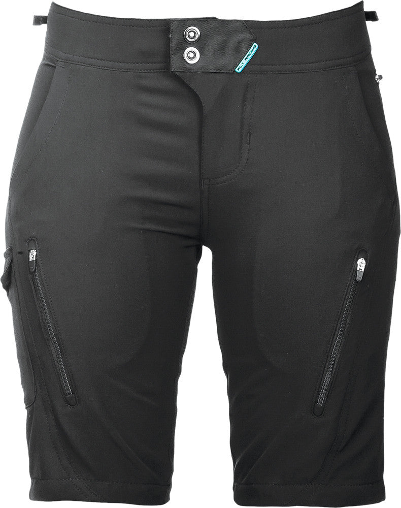 FLY RACING Lilly Ladies Short Black/Turquoise Sm 357-0269S