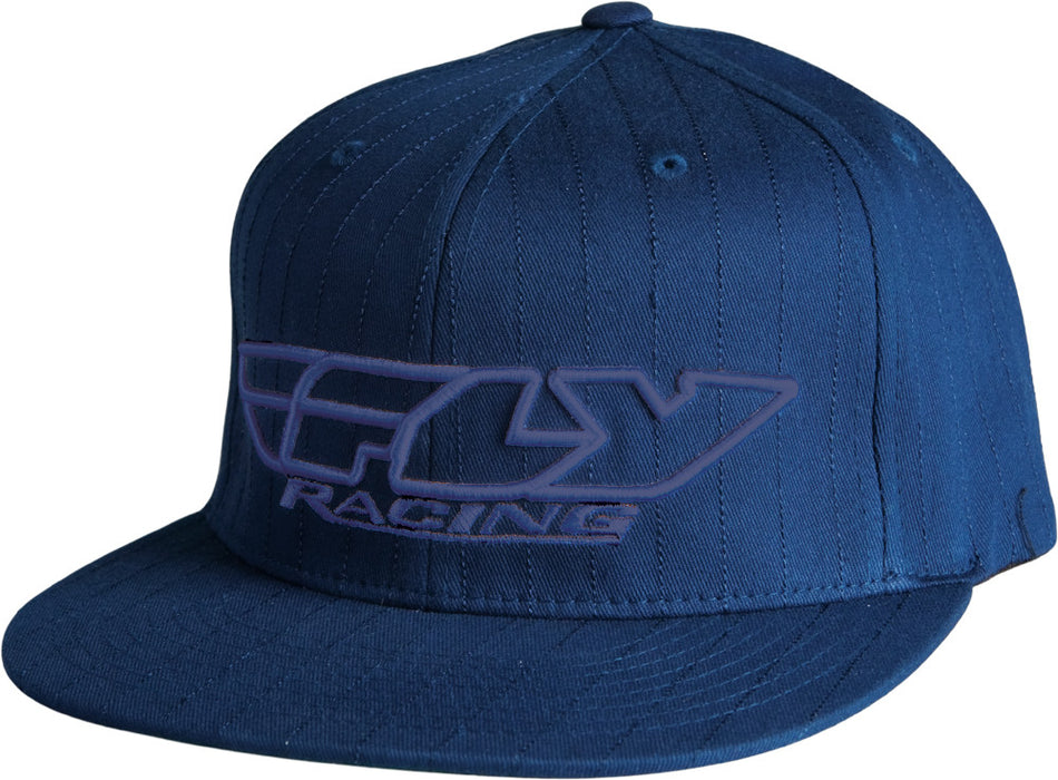 FLY RACING Corp. Pin Stripe Hat Navy S/M 351-0281S