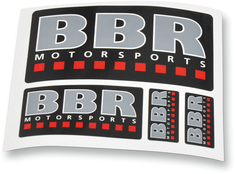 BBR MOTORSPORTS BBR Decal Sheet 710-BBR-2005