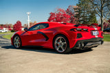 Corsa 20-23 Chevrolet Corvette C8 RWD 3in Valved Cat-Back Delete w/ NPP w/4.5in CF Polished Tips 21105CF