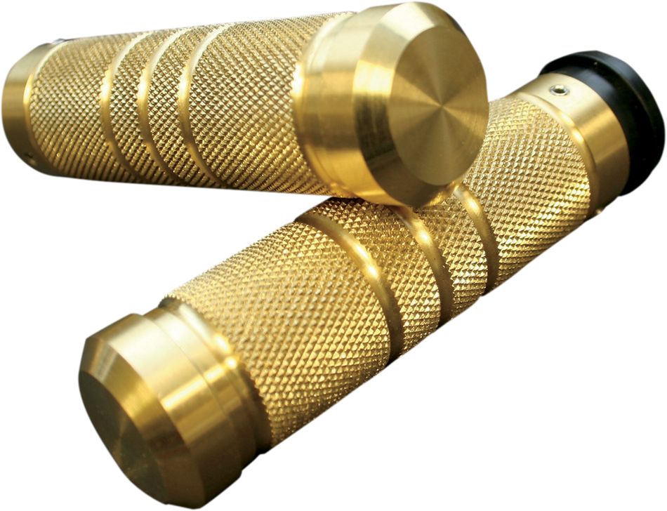 ACCUTRONIX Grips - Knurled - Grooved - TBW - Brass GR101-KG5