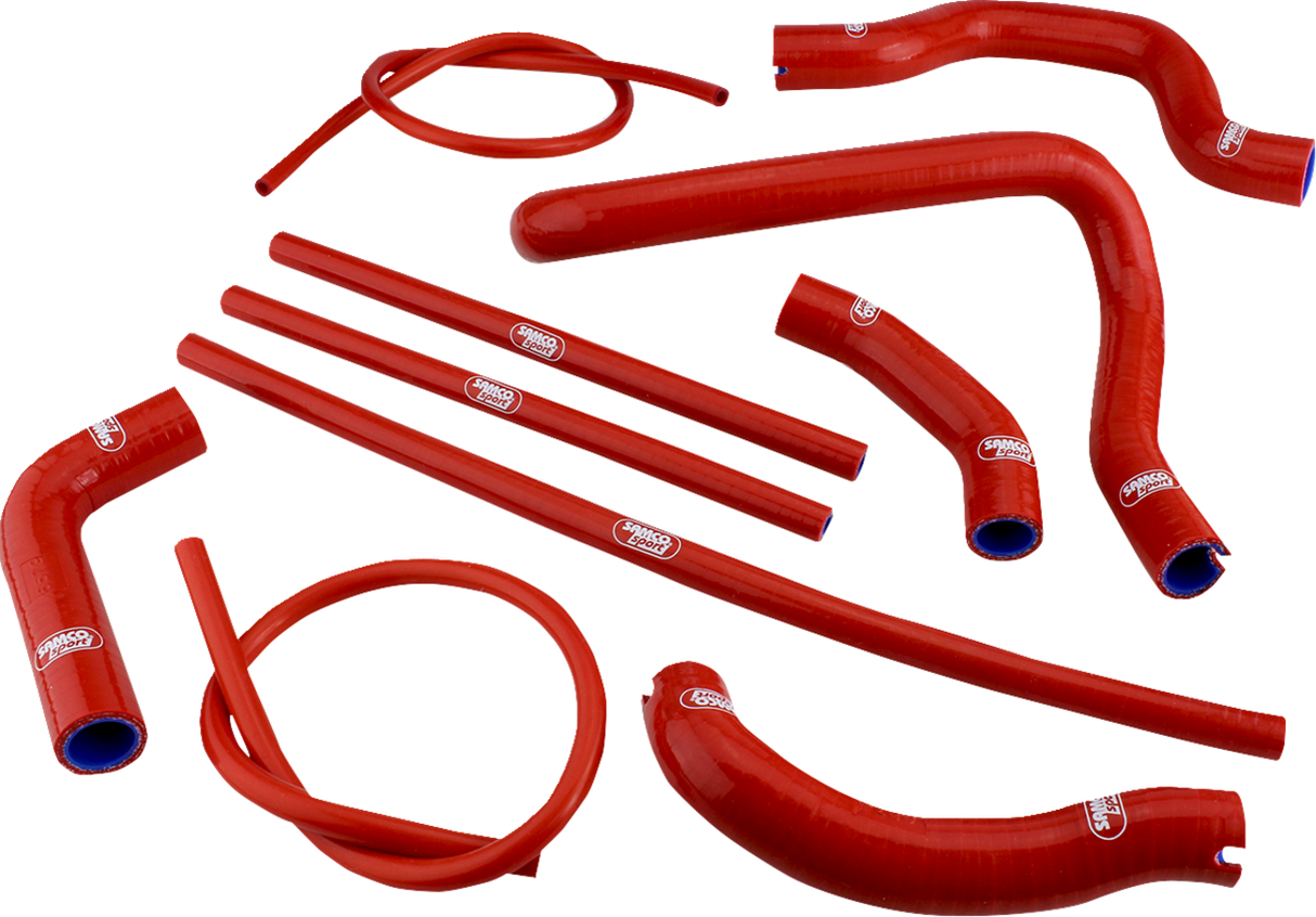 SAMCO SPORT Radiator Hose Kit - Red - Ducati DUC35-RD