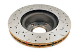 DBA 8/93-94 Nissan Skyline R32 GT-R/95-7/98 R33 & R34 GT-R Rear Drilled&Slotted 4000 Series Rotors 4929XS