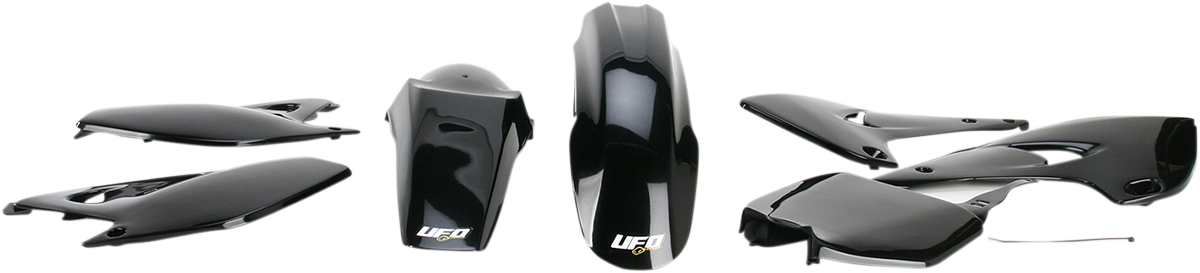 UFO Replacement Body Kit Black KX125/250 2003-2008 KAKIT201-001