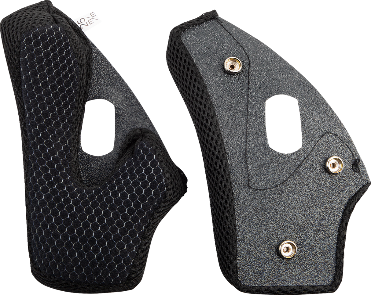 AFX FX-37X Cheek Pads - Black - 2XL 0134-3386